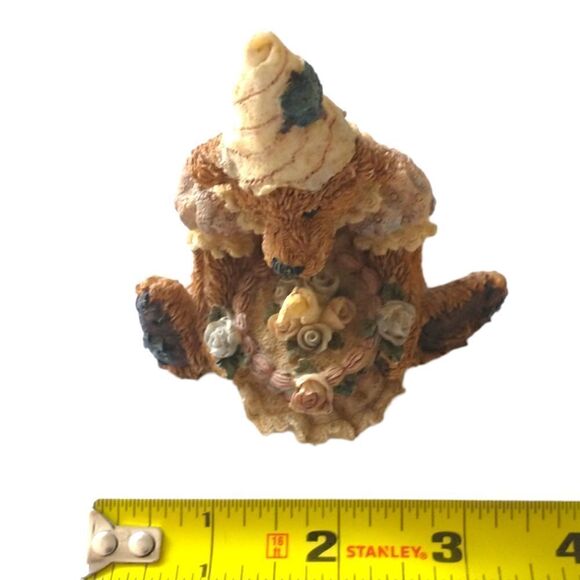 Baileys Birthday Figure Boyds Bears Friends Bearstone Collection 2014 Vtg 1993. - Picture 9 of 11